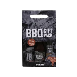 Coffret de 3 sauces et épices pour steak Not Just BBQ