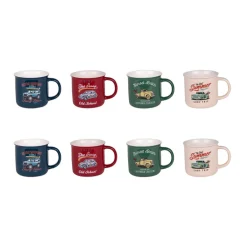 Coffret de 8 tasses 10cl Californy Table Passion
