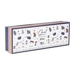 Coffret de 8 tasses 11cl Chat Table Passion