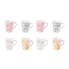 Coffret de 8 tasses 10cl Galehia Table Passion