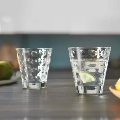 Coffret de 6 verres transparents