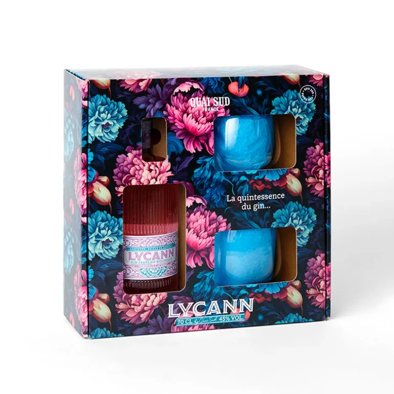 Coffret Gin Rose BIO Lycann