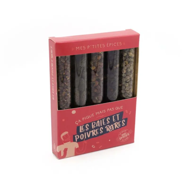 Coffret épices Baies et poivres rar