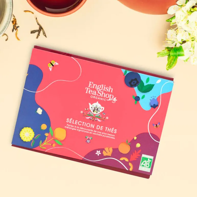 Coffret prisme sélection de thés
