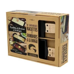 Coffret raclette fondue à la bougie