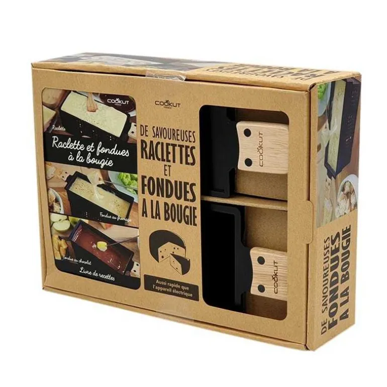 Coffret raclette fondue à la bougie