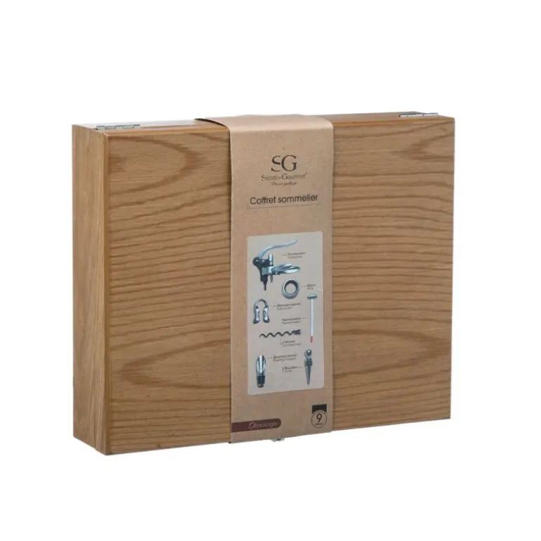 Coffret Sommelier 9 pièces