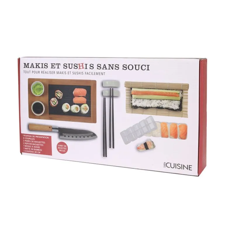 Coffret sushis et makis