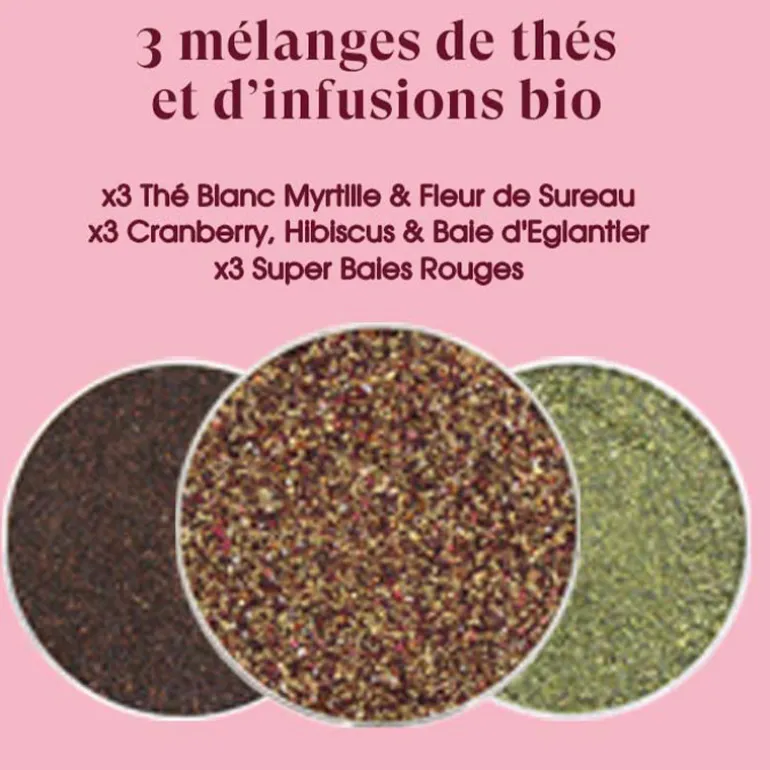 Coffret thé à message Je T'aime