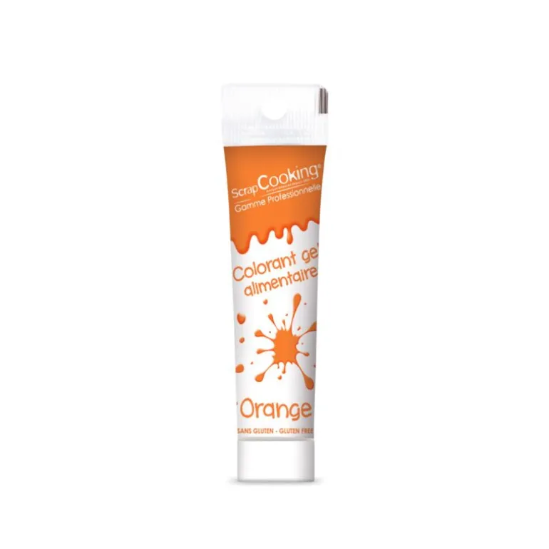 Colorant alimentaire en gel orange ScrapCooking