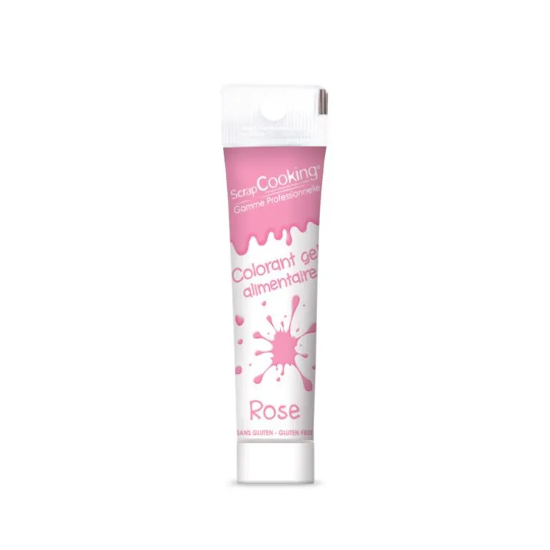 Colorant alimentaire en gel rose ScrapCooking