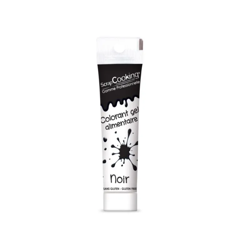 Colorant alimentaire en gel noir ScrapCooking