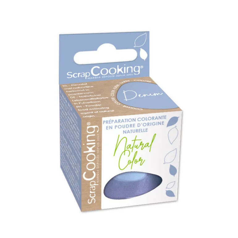 Colorant naturel denim ScrapCooking