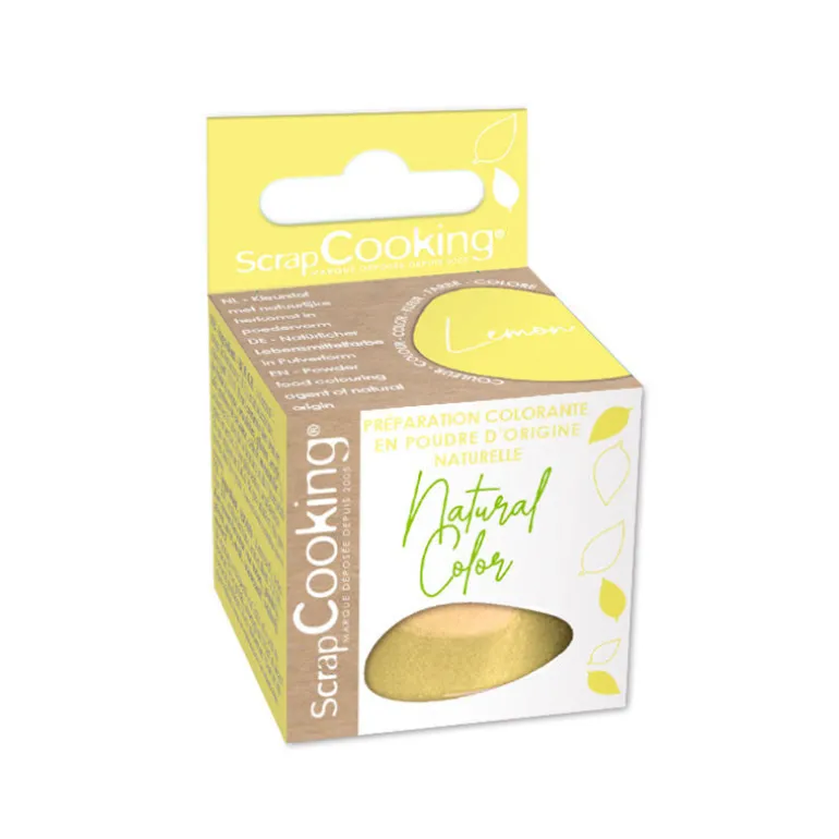 Colorant naturel lemon ScrapCooking