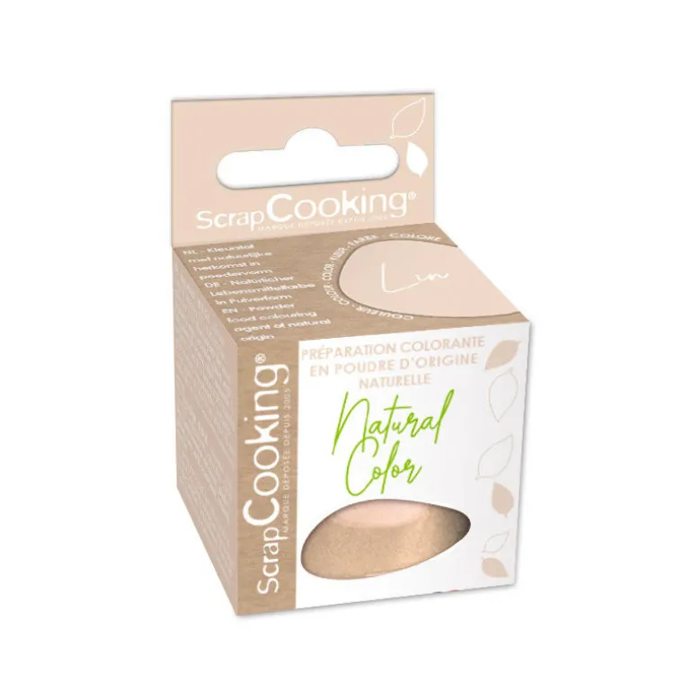 Colorant naturel lin ScrapCooking