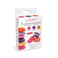 Colorant orange violet rose