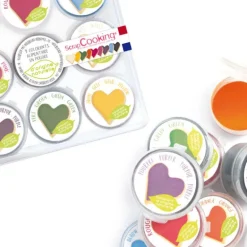 9 colorants naturels en poudre