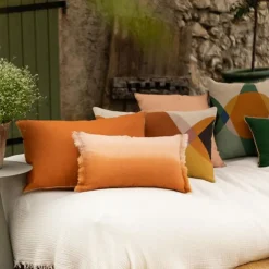 Coussin zeff shade cuivre 30x50