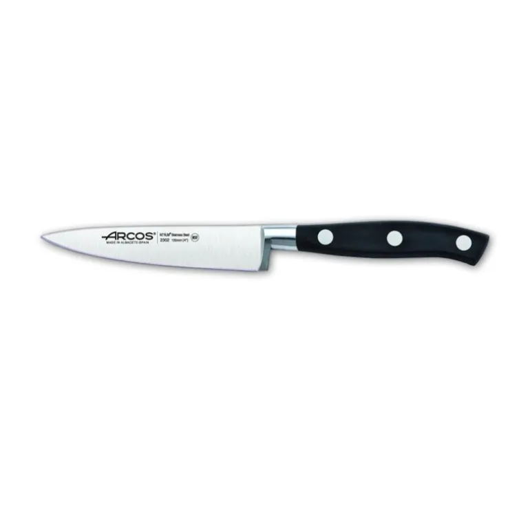 Couteau d'office 10 cm noir Riviera Arcos