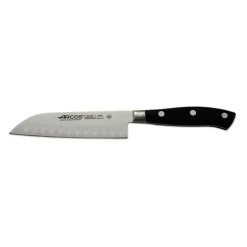 Couteau Santoku noir 18 cm Riviera Arcos