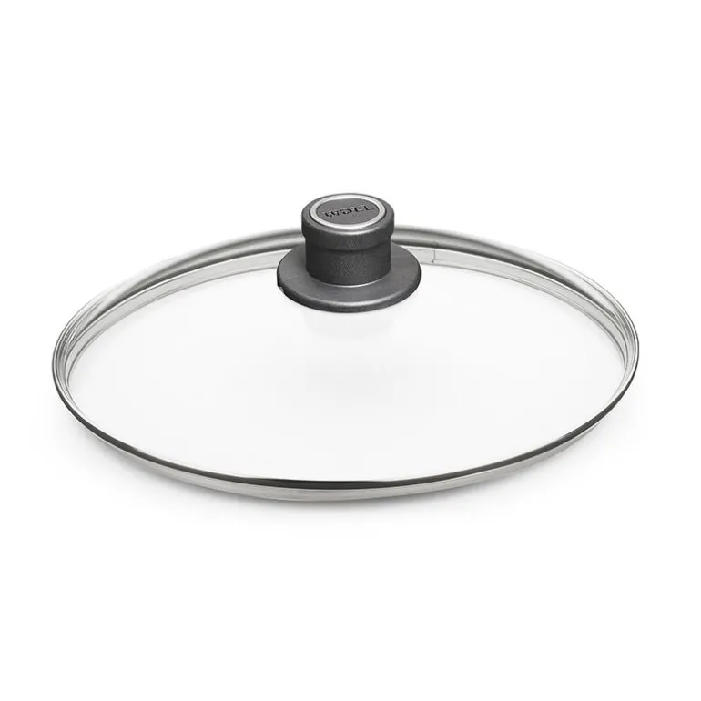Couvercle en verre 24 cm rond Woll