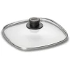 Couvercle en verre carré 26cm