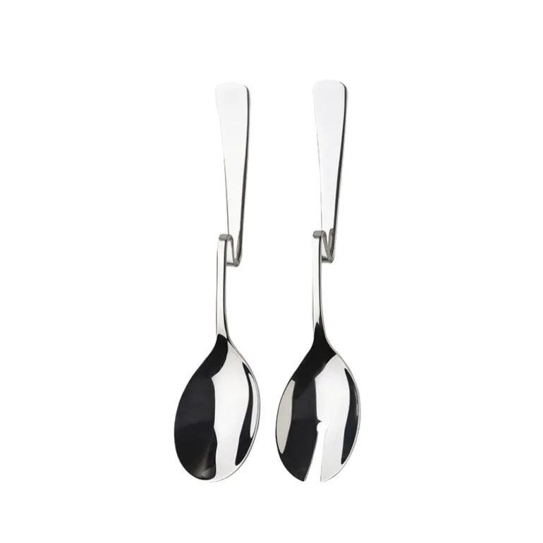 Couverts à salade coudés