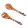 Couverts à salade en manguier 28cm Florida Table Passion