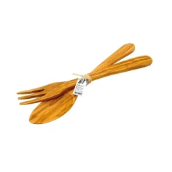 Couverts à salade parisien en bois 30cm Chevalier Diffusion