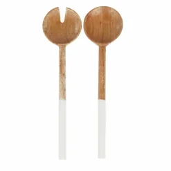 Couverts de service en bois Madras Be Home