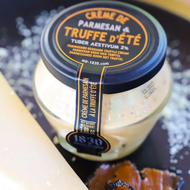 Crème de parmesan à la truffe d'été