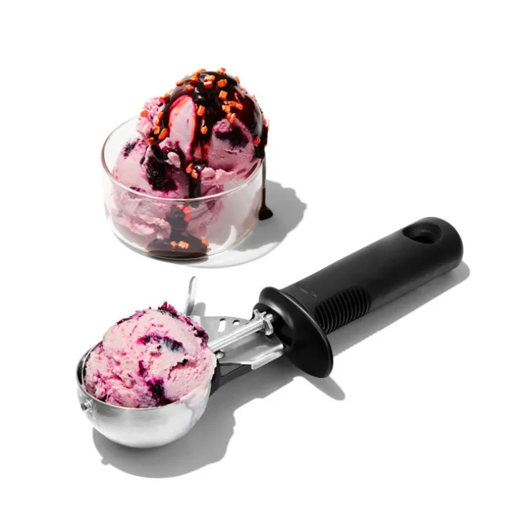 Cuillère à glace à gachette