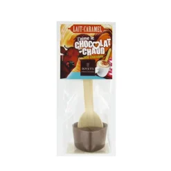 Cuillère chocolat au lait et caramel