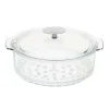 Cuiseur vapeur en verre 20 cm Cristel