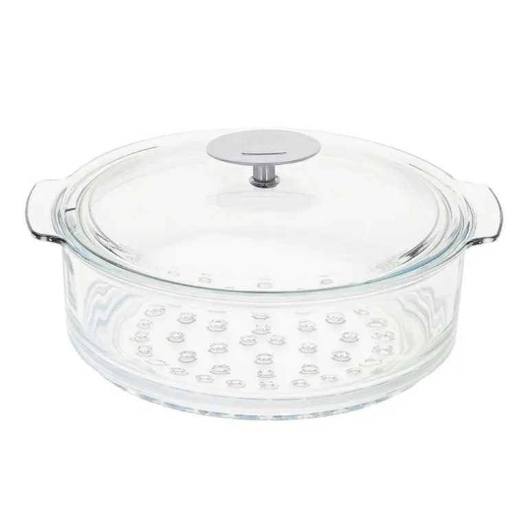 Cuiseur vapeur en verre 20 cm Cristel