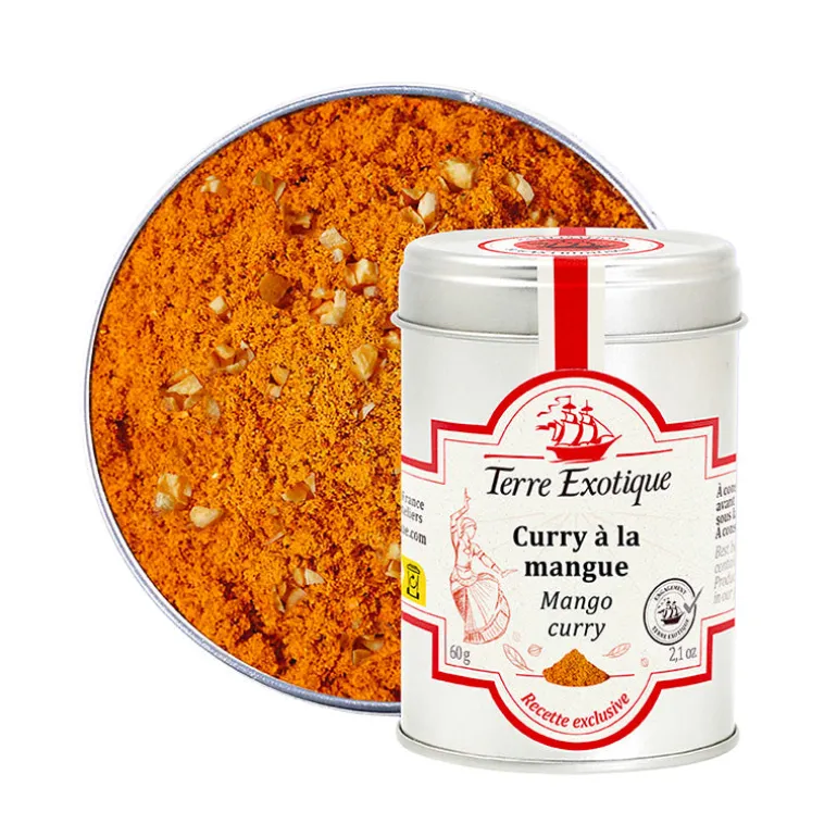 Curry à la mangue 60g Terre Exotique