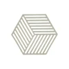 Dessous de plat hexagone sauge Lyngby