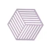Dessous de plat hexagone lilas Lyngby