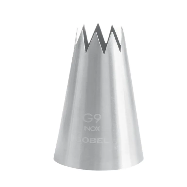Douille cannelée 9 dents inox 19mm Gobel