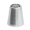 Douille russe fleur R752 inox 25mm Gobel