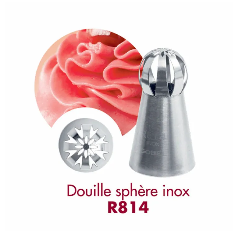 Douille sphère R814 inox 24mm Gobel