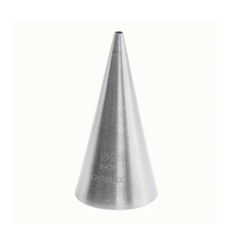 Douille unie inox 2 mm Gobel