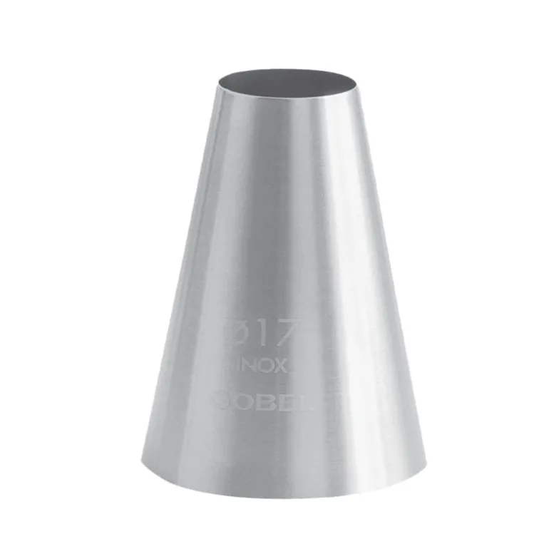 Douille unie inox 17 mm Gobel
