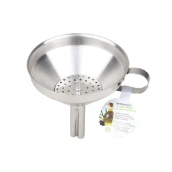 Entonnoir inox 10 cm & filtre