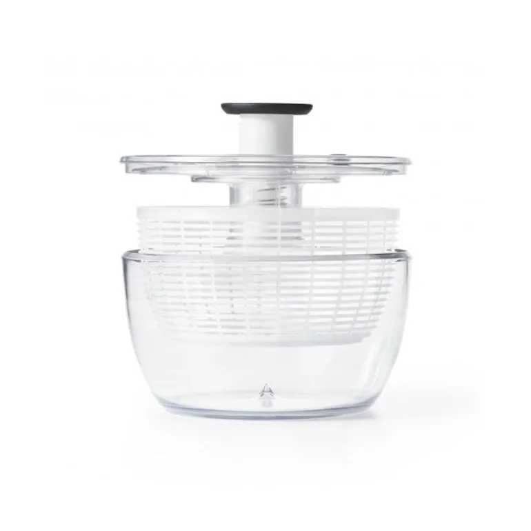 Essoreuse à salade avec poussoir 21 cm Oxo