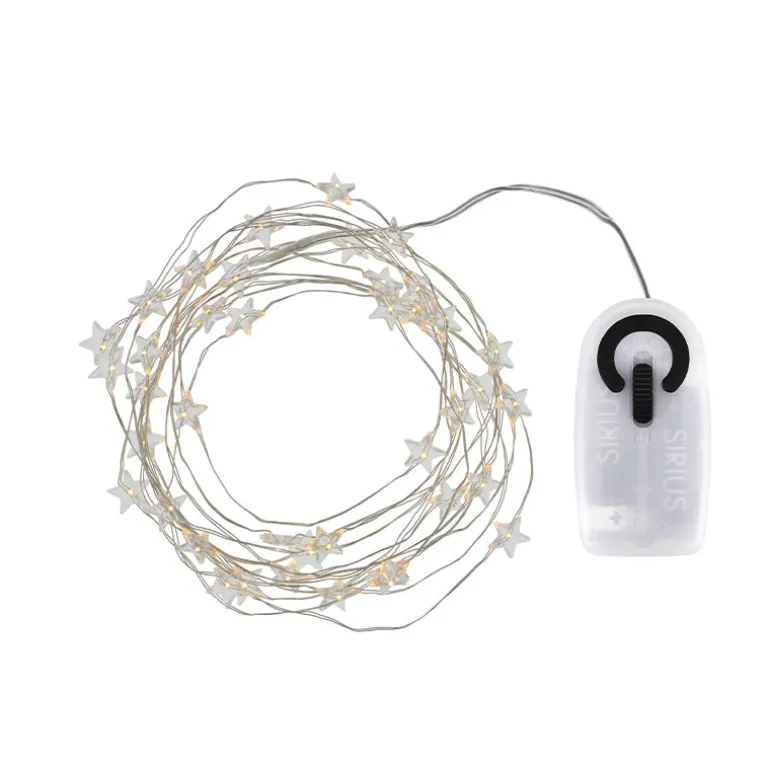 Guirlande étoiles 40 LEDS 3,9m