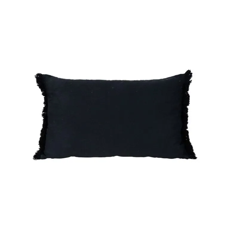 Housse coussin solor jaune 50x30cm