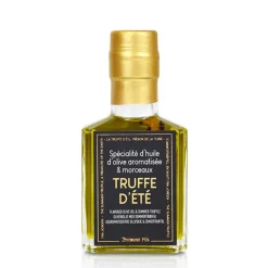Huile d'Olive avec morceaux de Truffe