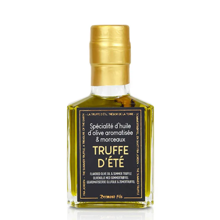 Huile d'Olive avec morceaux de Truffe