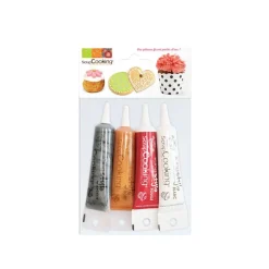 4 icings stylos festifs